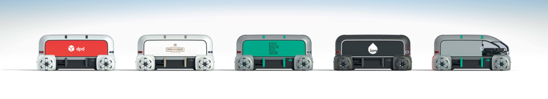 Illustration for article titled Renault's Latest Take on Autonomous Delivery Are These Adorable Little Robot Pods